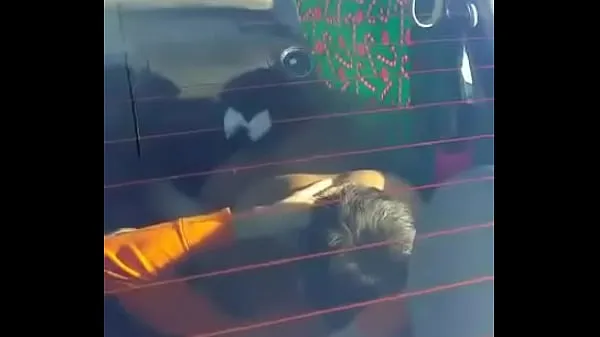 Big Couple caught doing 69 in car clips Tube