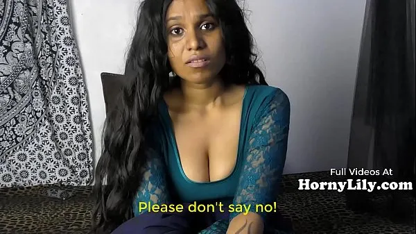 بڑی Bored Indian Housewife begs for threesome in Hindi with Eng subtitles کلپس ٹیوب