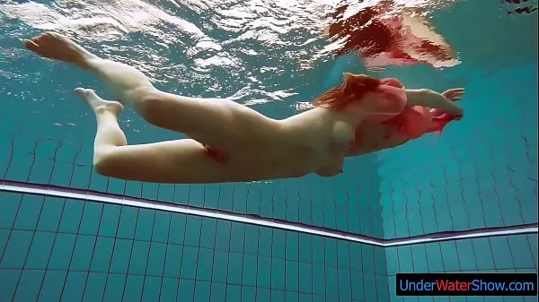 大的 Sexy underwater mermaid Deniska 剪辑 管 