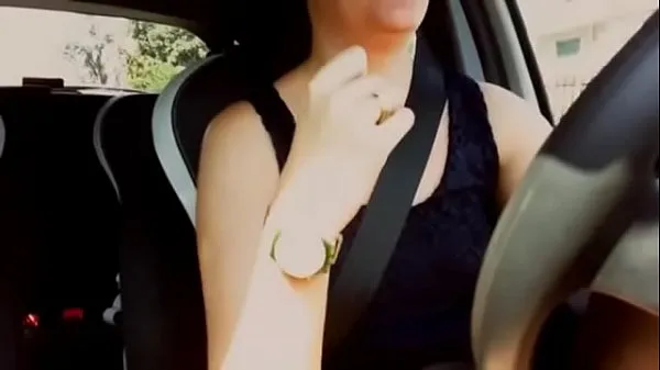 Nagy I drive and masturbate in the car until I come in more wet orgasms klipcső