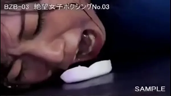 Store Yuni PUNISHES wimpy female in boxing massacre - BZB03 Japan Sample klip Tube