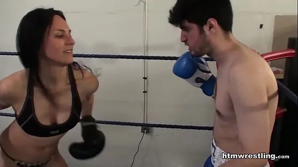 Big Femdom Boxing Beatdown of a Wimp clips Tube