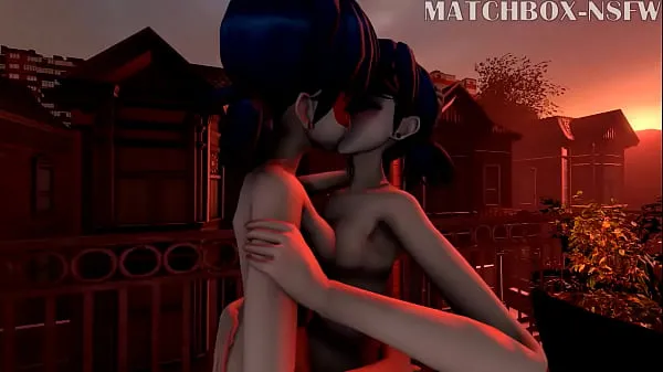 Velké Miraculous ladybug lesbian kiss klipy Tube