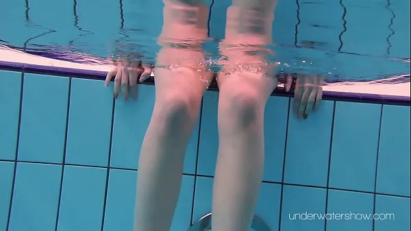 Big Pink swimsuit babe with tatts Roxalana Cheh underwater clips Tube