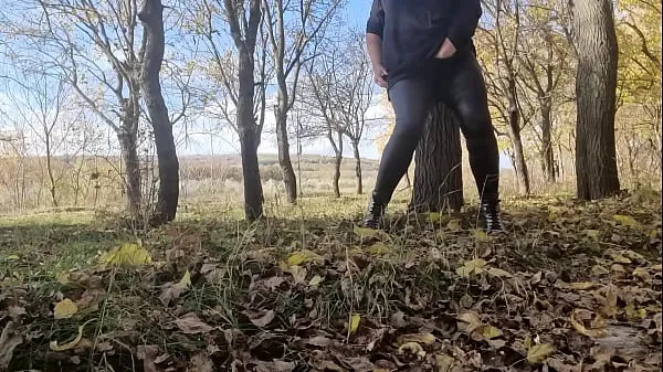 Big BBW sexy mature playing in the forest Hot fetish clips Tube