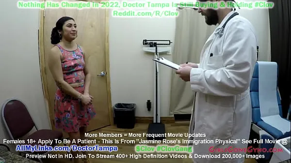 Big Spy Cams Capture Latina Jasmine Rose Gets Immigration Examination & All Of Her Tattoos Photographed By Doctor Tampa On clips Tube