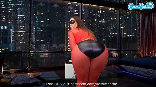 Big Camsoda - Big Butt Kelsi Monroe As Elastigirl Gets Her Pussy Wet clips Tube