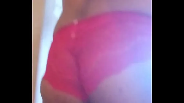 Ống Girlfriends red panties clip lớn