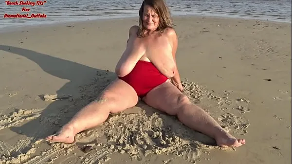 Velké Beach Shaking Tits (free promotional klipy Tube