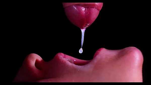 Μεγάλος σωλήνας κλιπ CLOSE UP: BEST Milking Mouth for your DICK! Sucking Cock ASMR, Tongue and Lips BLOWJOB DOUBLE CUMSHOT -XSanyAny