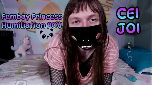 Velké Femboy Princess Humiliation POV CEI JOI! (Teaser klipy Tube