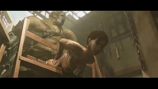 Tubo grande de Sheva Alomar Hentai (Resident Evil 5 clipes