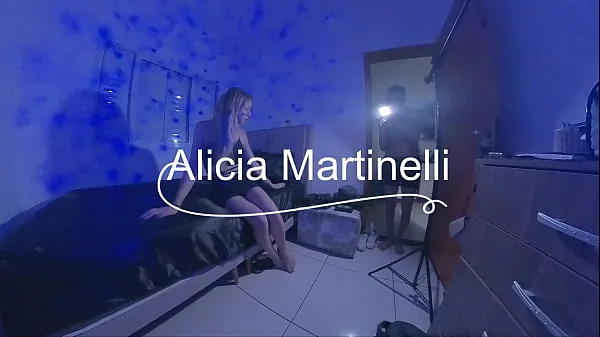 Μεγάλος σωλήνας κλιπ TS Alicia Martinelli another look inside the scene (Alicia Martinelli